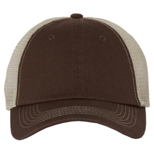 Contrast-Stitch Mesh-Back Cap Thumbnail