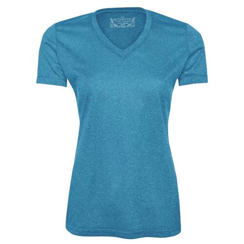 Pro Team Heather Proformance V-Neck Ladies' Tee Thumbnail