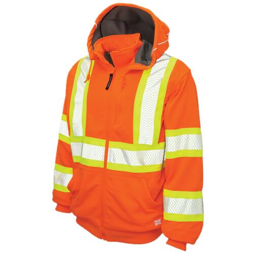 Fleece Thermal-Lined Safety Hoodie Thumbnail